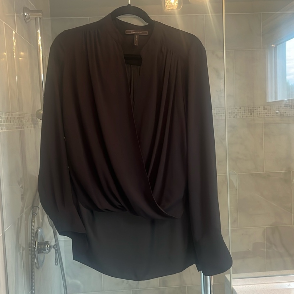 BCBG chiffon blouse